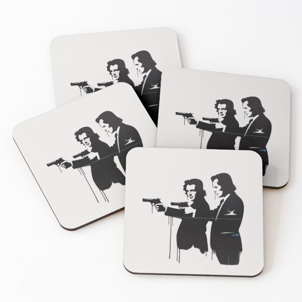 Item preview, banksy pulp fiction designed and sold by 123ks.