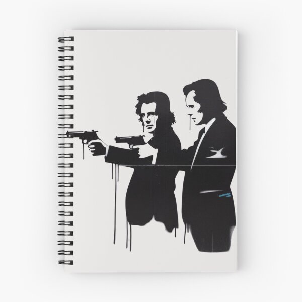 Item preview, banksy pulp fiction designed and sold by 123ks.
