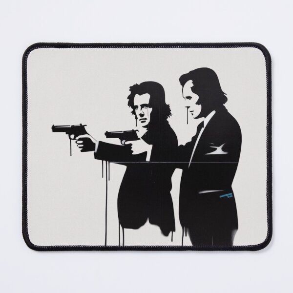 Item preview, banksy pulp fiction designed and sold by 123ks.