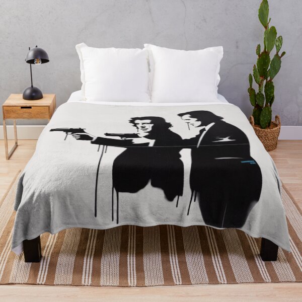 Item preview, banksy pulp fiction designed and sold by 123ks.