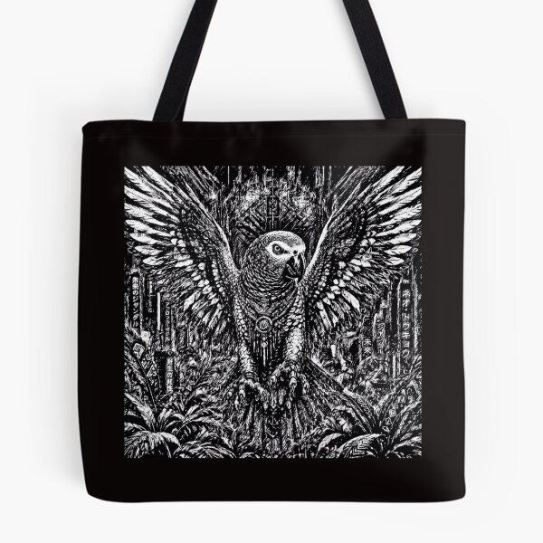 Item preview, African Grey Parrot  Intelligence and Wild Elegance #11 designed and sold by Helios Be. Lavsh.