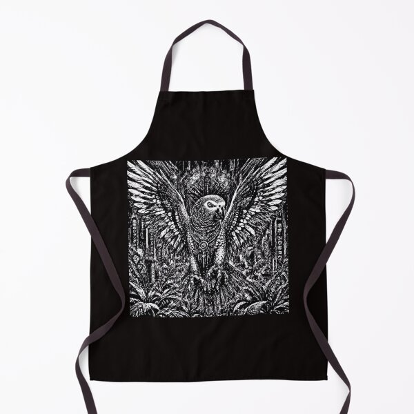 Item preview, African Grey Parrot Intelligence and Wild Elegance #11 designed and sold by Helios Be. Lavsh.