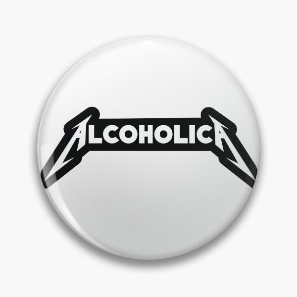 Item preview, AlcoholicA meme Rock designed and sold by NF Designs Studio DTF.