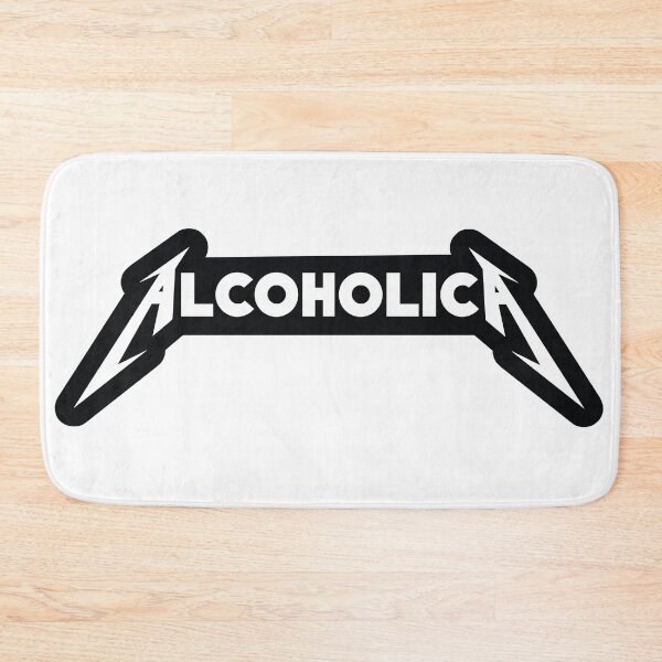 Item preview, AlcoholicA meme Rock designed and sold by NF Designs Studio DTF.