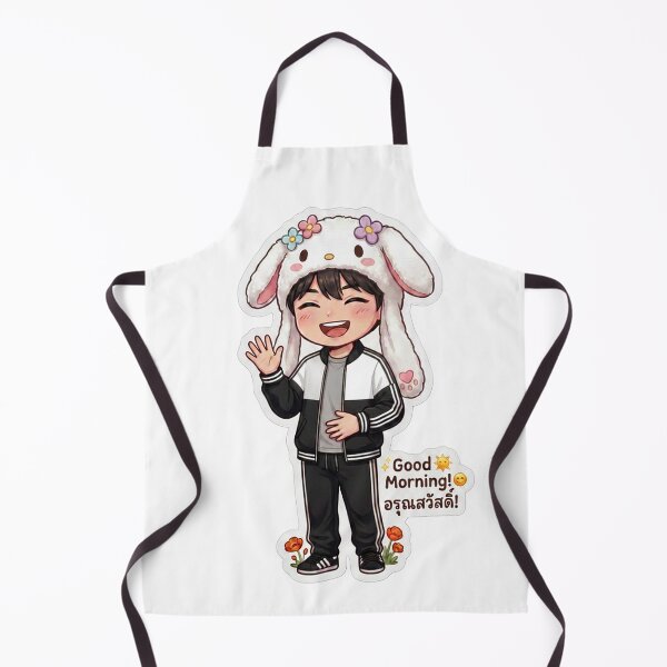 Item preview, Good Morning Bunny Boy designed and sold by GlowPix.