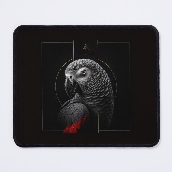 Item preview, African Grey Parrot Intelligence and Wild Elegance #12 designed and sold by Helios Be. Lavsh.