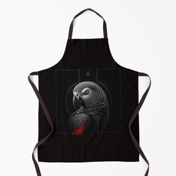 Item preview, African Grey Parrot Intelligence and Wild Elegance #12 designed and sold by Helios Be. Lavsh.