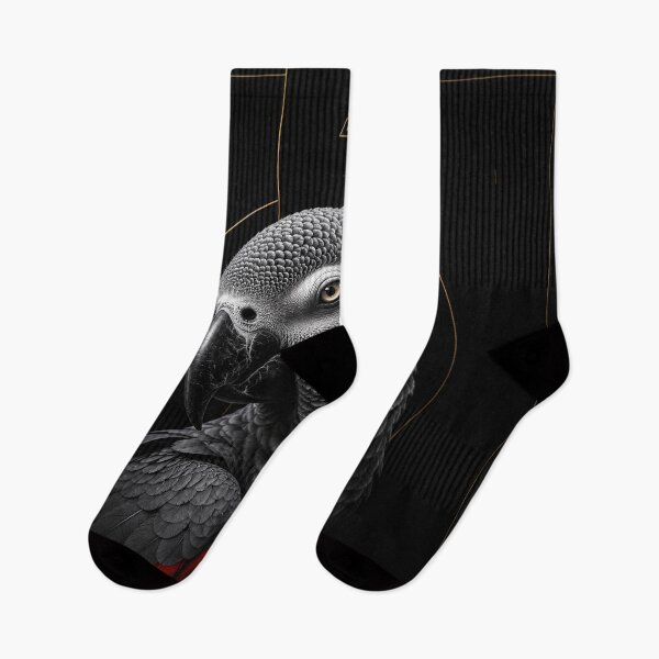 Item preview, African Grey Parrot  Intelligence and Wild Elegance #12 designed and sold by Helios Be. Lavsh.
