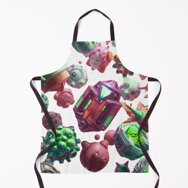 Item preview, Futuristic 3D kawaii creatures – colorful sci-fi universe and fantasy gaming designed and sold by UNIVERS MILDA.
