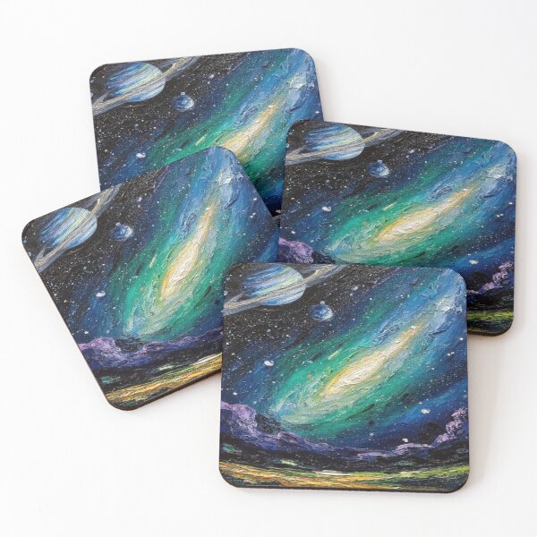 Item preview, Drawing of glowing Andromeda galaxy  designed and sold by NivyasArtistry.