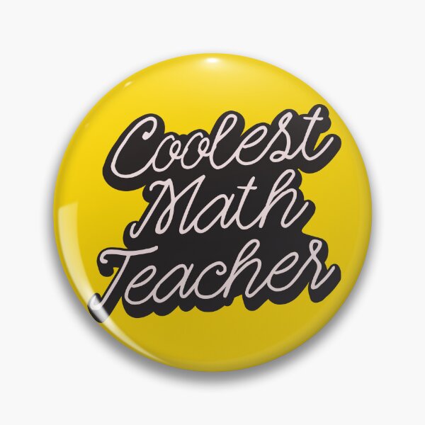 Item preview, Coolest math teacher designed and sold by Think4Prints.