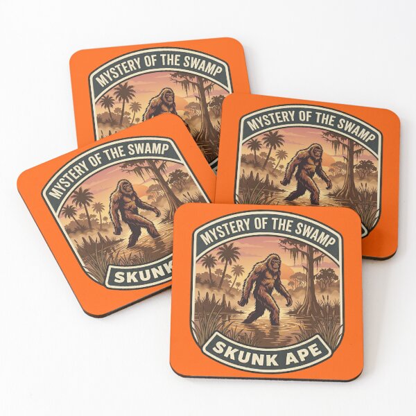 Item preview, Everglades, Florida – Skunk Ape | National Park Badge Design designed and sold by ElNiro.