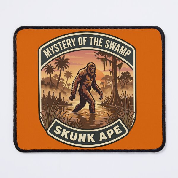 Item preview, Everglades, Florida – Skunk Ape | National Park Badge Design designed and sold by ElNiro.