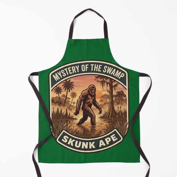 Item preview, Everglades, Florida – Skunk Ape | National Park Badge Design designed and sold by ElNiro.