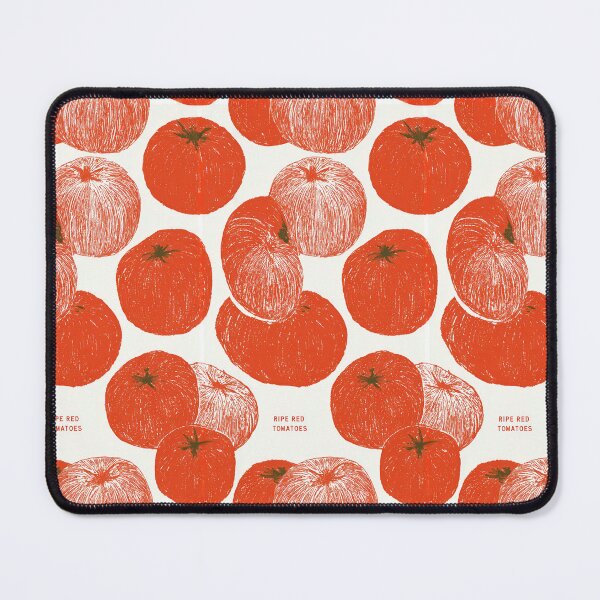 Item preview, Tomatoes Design - Aesthetic Pattern Print Design for fabrics designed and sold by Just4Sinners.