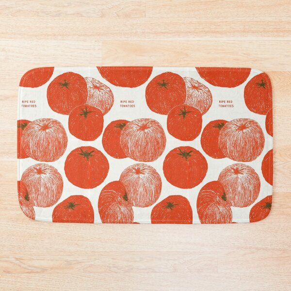 Item preview, Tomatoes Design - Aesthetic Pattern Print Design for fabrics designed and sold by Just4Sinners.