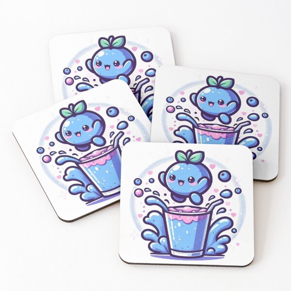 Item preview, kawaii blueberry  designed and sold by Saucebyte.