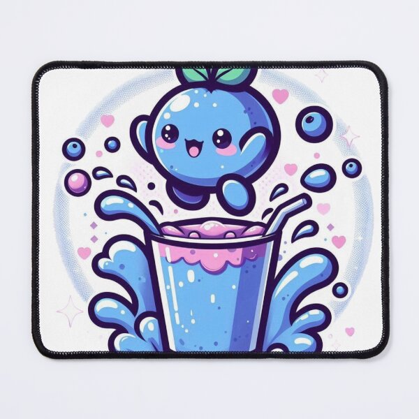 Item preview, kawaii blueberry  designed and sold by Saucebyte.