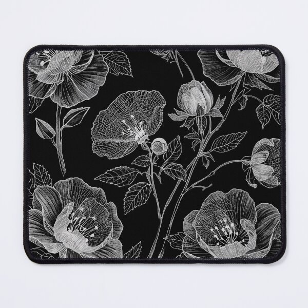 Item preview, White lace peonies  designed and sold by uunaa.