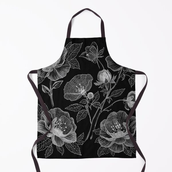 Item preview, White lace peonies designed and sold by uunaa.
