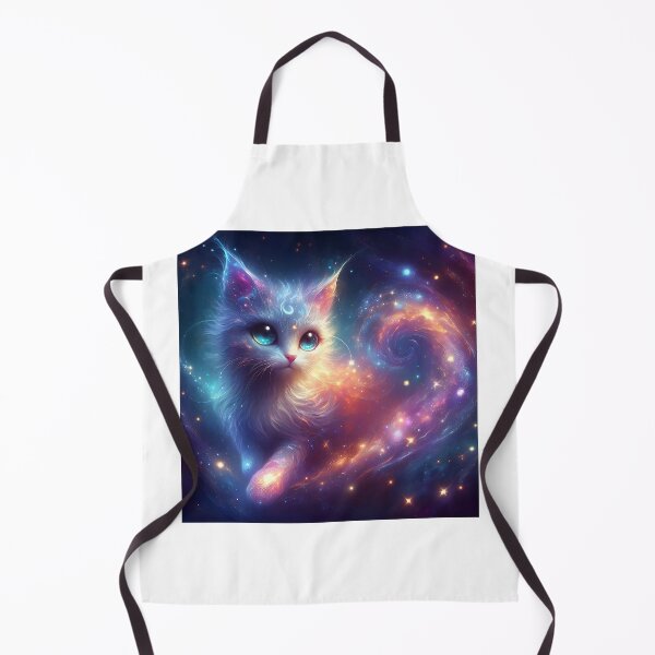 Item preview, Galaxy spiral cat - Mystical moon designed and sold by davidromapixel.