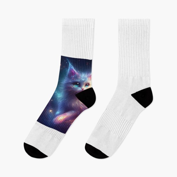 Item preview, Galaxy spiral cat - Mystical moon designed and sold by davidromapixel.