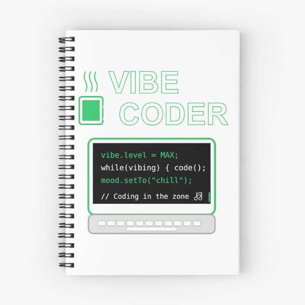 Item preview, Vibe Coder Design for relaxed developers designed and sold by gamechanger2021.