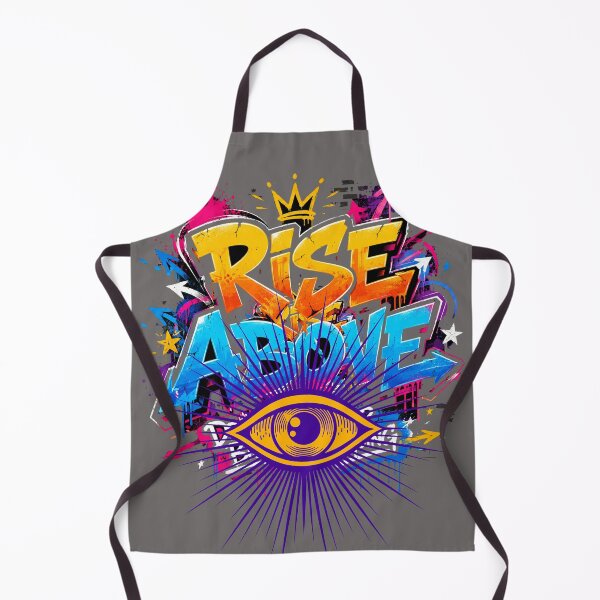 Item preview, Rise Above Vision Graffiti T-Shirt Design designed and sold by TETHER007.