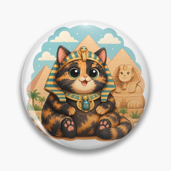 Item preview, My Cat Thinks She Is a Pharaoh — Funny Kawaii Tortoiseshell Cat Gift for Cat Mom Cat Dad Egypt Lover designed and sold by Martin's_Design.
