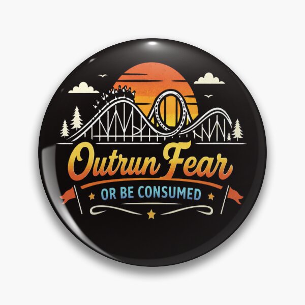 Item preview, Vintage Roller Coaster Sunset Adventure designed and sold by LayercraftArt.