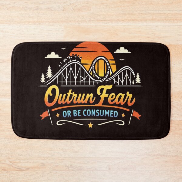 Item preview, Vintage Roller Coaster Sunset Adventure designed and sold by LayercraftArt.
