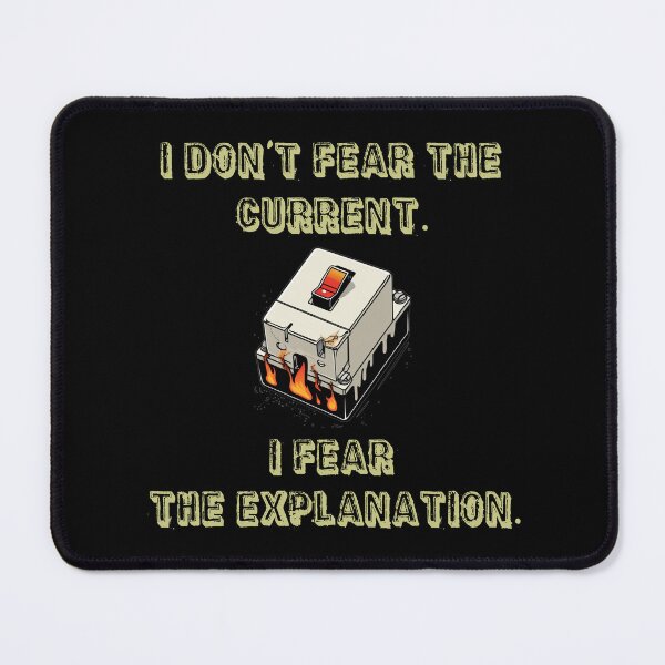 Item preview, Dark Philosophical Quote Shirt – I Don’t Fear the Current, I Fear the Explanation designed and sold by FriciShop.