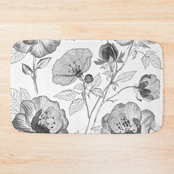 Item preview, White lace peonies  designed and sold by uunaa.