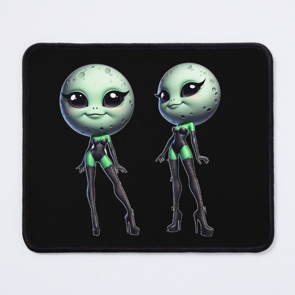 Item preview, Gothic Moon Girl Painting designed and sold by LujziWorld.