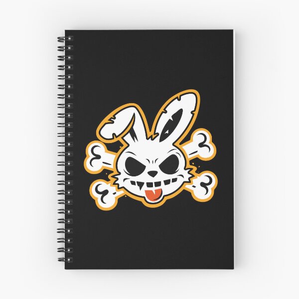 Item preview, Toxic Bunny Crossbones Streetwear negative designed and sold by CamaleonDesigns.