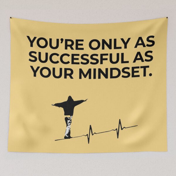 Item preview, Banksy - You’re only as successful as your mindset.  designed and sold by 123ks.