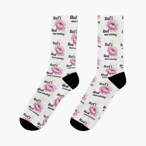 Item preview, Soft But Surviving Aesthetic Quote designed and sold by SoftSoul.co.