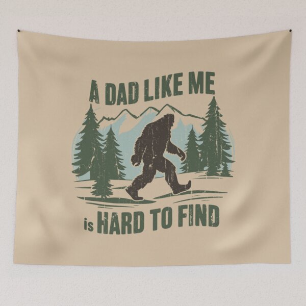Item preview, Bigfoot Dad Outdoor Forest Humor Classic T-Shirt designed and sold by Thefreenefnaf.