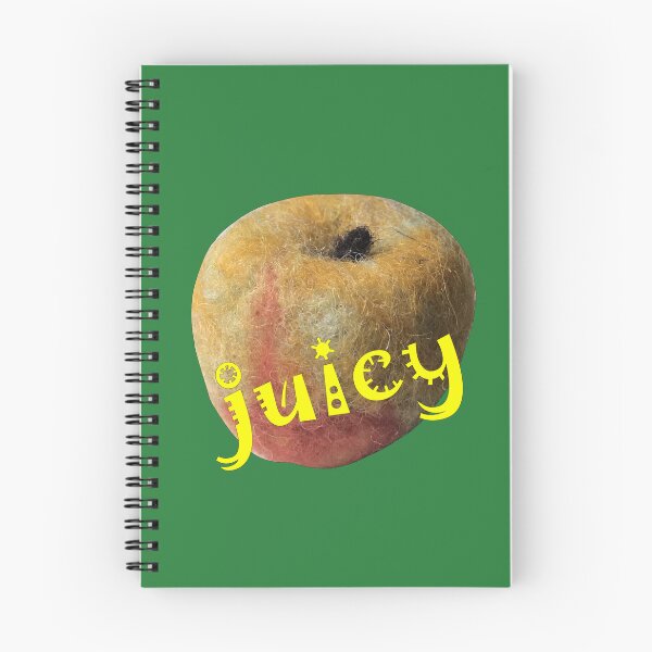 Item preview, Hand-felted apple with the word "juicy" written on it designed and sold by creaphyl28.
