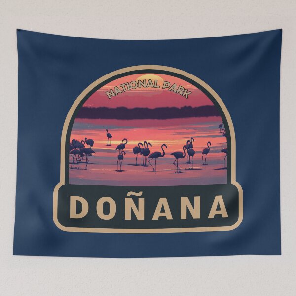 Item preview, Donana National Park Spain Travel Art designed and sold by KrisSidDesigns.