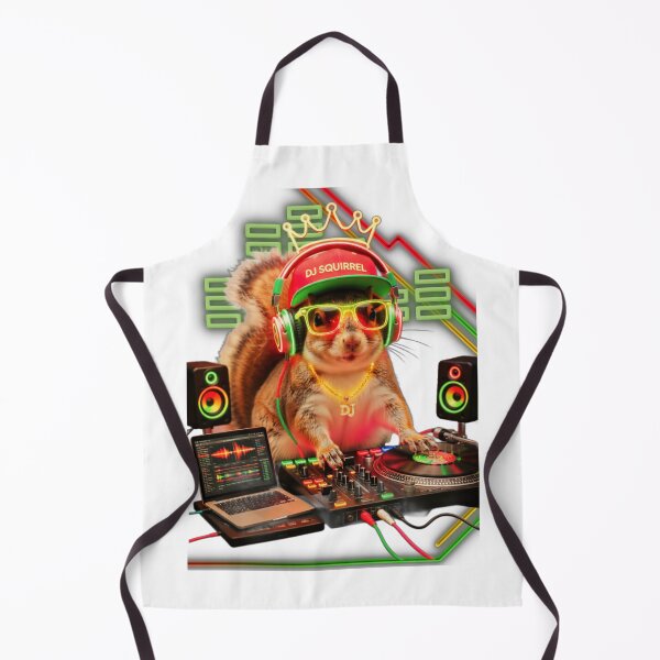 Item preview, Disc Jockey Squirrel designed and sold by bewitchedcuties.