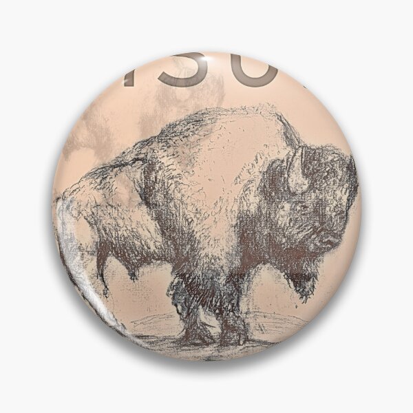 Item preview, Big Bison on the snow designed and sold by ferjosei.
