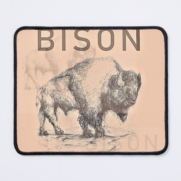 Item preview, Big Bison on the snow designed and sold by ferjosei.