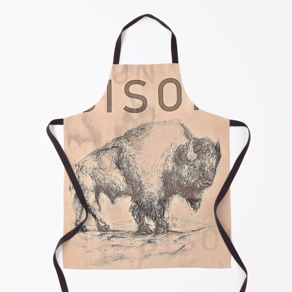 Item preview, Big Bison on the snow designed and sold by ferjosei.