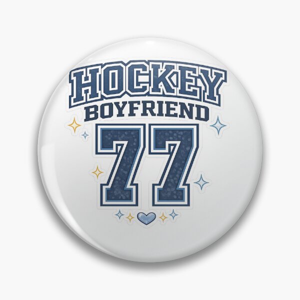 Item preview, Hockey Boyfriend 77 Varsity Aesthetic  | Booktok Romance Design designed and sold by Aramdesing.
