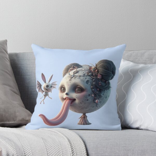 Item preview, Creepy Cute Moon Monster and Skeleton Bunny designed and sold by LujziWorld.