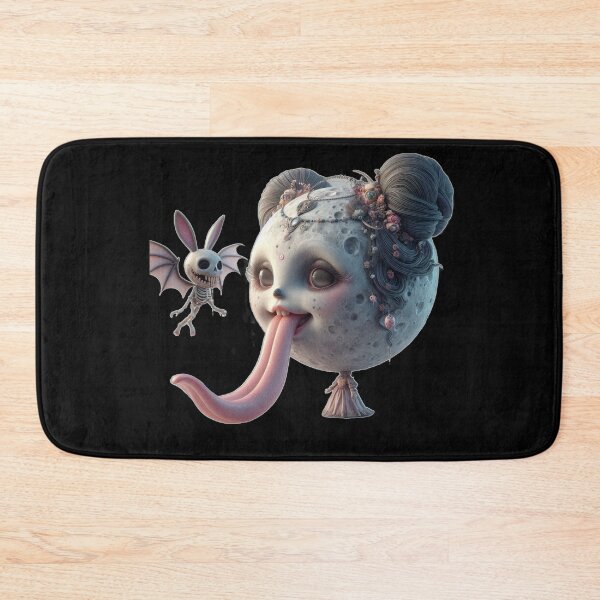 Item preview, Creepy Cute Moon Monster and Skeleton Bunny designed and sold by LujziWorld.
