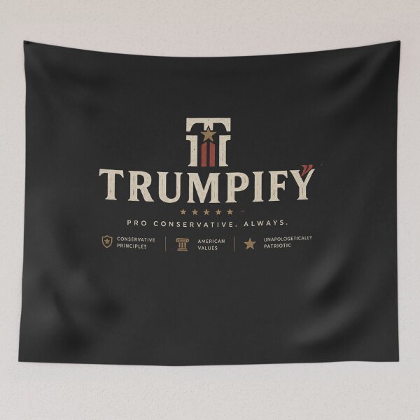 Item preview, Trump Pro Conservative Patriotic Tee designed and sold by Trumpful Stores.