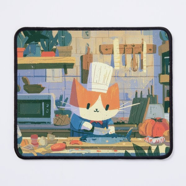 Item preview, Cozy Cat Chef Kitchen designed and sold by Dusk Atelier.