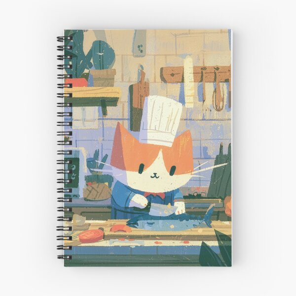 Item preview, Cozy Cat Chef Kitchen designed and sold by Dusk Atelier.